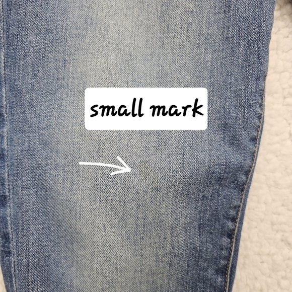 Current/Elliott "The Stiletto" Light Wash Size 28 Cropped At Ankle - Picture 8 of 10